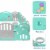18-Panel Kids Safe Playpen Baby Activity Center Playard Home Perspective: right