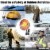 Single Tank Top Heater 15000 BTU Liquid Propane Heater Portable Outdoor Camping Perspective: right