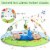 Costway Baby Activity Gym Play Mat w/ Hanging Toys Projector Infant Educational Playtime Perspective: right