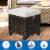 Costway 4PCS Patio Rattan Ottoman Cushioned Seat Foot Rest Coffee Table Perspective: right