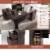 66.5'' L Shaped Home Office Desk Corner Computer Desk Keyboard Tray Dark Brown Perspective: right