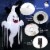 Costway 5 FT Tall Halloween Inflatable Hanging Ghost Blow-up Yard Decoration w/LED Light Perspective: right