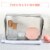 VOCOSTE Portable Soap Dish Box Soap Bar Holder for Travel Camping Gym Outdoor with Cover Perspective: right