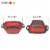 CASA -J Collapsible Colander Set of 2 Small Silicone Square Strainer Perspective: right