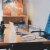 Slimline White Colored Phone For Wall Or Desk With Memory Perspective: right