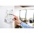 Rotating Wall Mount for 7-14 Inch Tablets (White) Perspective: right