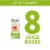 Honest Kids Appley Ever After Organic Apple Fruit Juice Perspective: right