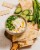 La Panzanella® Mini Croccantini® Roasted Garlic Artisan Crackers Perspective: right