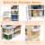 Grocery Store Playset Pretend Play Supermarket Shopping Set with Shopping Cart Perspective: right