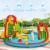 Costway Kids Inflatable Water Slide Bounce Park Splash Pool w/Water Cannon & 480W Blower Perspective: right