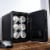 Uber Appliance Mini Fridge 4L personal and portable mini fridge with dry erase door Perspective: right