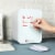 Uber Appliance Mini Fridge 4L personal and portable mini fridge with dry erase door Perspective: right