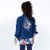 Denim Jacket With Embroidery Perspective: right