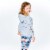 Hooded Long Sleeve Top With Frill Perspective: right