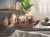 Woodwick® Trilogy Café Sweets Jar Candle Vanilla Bean Caramel and Biscotti Perspective: right