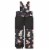 Printed Unicorns Two Piece Snowsuit Black Perspective: right