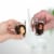 Outlander Collectibles Jamie and Claire Fraser Shot Glasses | Collectors Edition Perspective: right