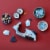 LEGO® Vespa Pastel Blue Building Kit Toy Perspective: right