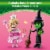 LEGO Wicked Elphaba & Glinda Figures Fantasy Playset, Kids Witch Toy 75682 Perspective: right