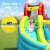 Inflatable Kids Water Slide Jumper Bounce House Splash Water Pool W/ 480W Blower Perspective: right