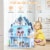 Wooden Dollhouse 3-Story Pretend Playset W/ Furniture & Doll Gift for Age 3+ Year Perspective: right