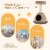 Gymax 28'' Hand-Made Cat Tree Tower Natural Bowl Shaped w/Perch Perspective: right