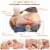Shiatsu Foot Massager Massage Machine Kneading Rolling Air Compression for Foot Perspective: right