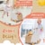 2-in-1 Baby Learning Walker Wooden Toddler Push Walker Toys w/ Wheels Perspective: right