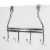 Elegant Home Fashions Bathroom Shower Hanger Hooks Towel Rack Chrome ESC-020 Perspective: right