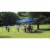 Tommy Bahama Patented Pop Up Canopy EZ Open Tent w/ Roller Bag Blue, 10 x 10' Perspective: right