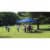Tommy Bahama Patented Pop Up Canopy EZ Open Tent w/ Roller Bag Blue, 10 x 10' Perspective: right