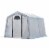 ShelterLogic Greenhouse Peak Translucent- Grey Perspective: right