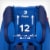 Diono Radian 3RX Slim Fit Steel Core 3 in 1 Convertible Safe Car Seat, Blue Sky Perspective: right
