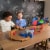 Monster Jam Supercharge Speedway & Monster Trucks Light Up World Finals Track Playset Perspective: right
