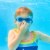 Swimways Bluey Kids Swim Goggles Perspective: right