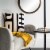 Safavieh Maize Pillows - Black Perspective: right
