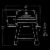 Pit Boss FB Series 440 Wood Pellet Grill 8 in 1 Cooking Matte Black PB440FB1 Perspective: right