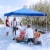 Caravan Canopy 10ft x 10ft V-Series 2 Blue Perspective: right
