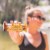 NuGo® Dark® Chocolate Peanut Butter Cup Gluten Free Vegan Protein Bars Perspective: right