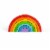 Bigjigs Toys, Wooden Stacking Rainbow - Small Perspective: right