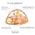 Costway 3 in 1 Cartoon Lion Baby Infant Activity Gym Play Mat w Hanging Toys Ocean Ball Perspective: right