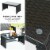 Costway 4PCS Patio Rattan Wicker Furniture Conversation Set Cushioned Sofa Table Perspective: right