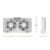 Holmes® Clean Breeze Twin Digital Window Fan with Reversible Airflow Perspective: right