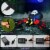 Costway 6.5FT Inflatable Halloween Spider Long Outdoor Indoor Blow Up Spider Perspective: right