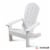 KidKraft Children's Adirondack Chair - White Perspective: right