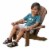 KidKraft Children's Adirondack Chair - Espresso Perspective: right