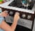 KidKraft Large Play Kitchen with Lights & Sounds - Espresso Perspective: right