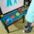 KidKraft Storage Easel - Espresso Perspective: right