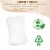 White Linen-Like Premium Paper Buffet Napkins (288 Napkins) Perspective: right