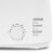 Elite Cuisine 4-Slice Long Slot Cool Touch Toaster - White Perspective: right